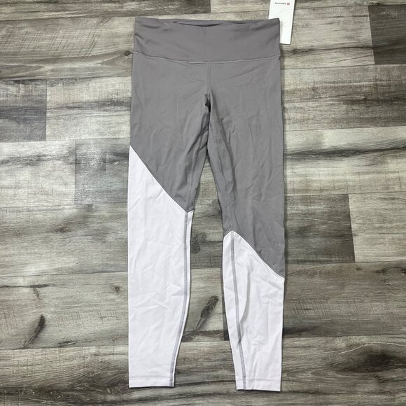 Lululemon Athletic Speed Wunder Tight Yoga Pants Asym Moon Chrome NWT Sz 10 - Picture 1 of 8